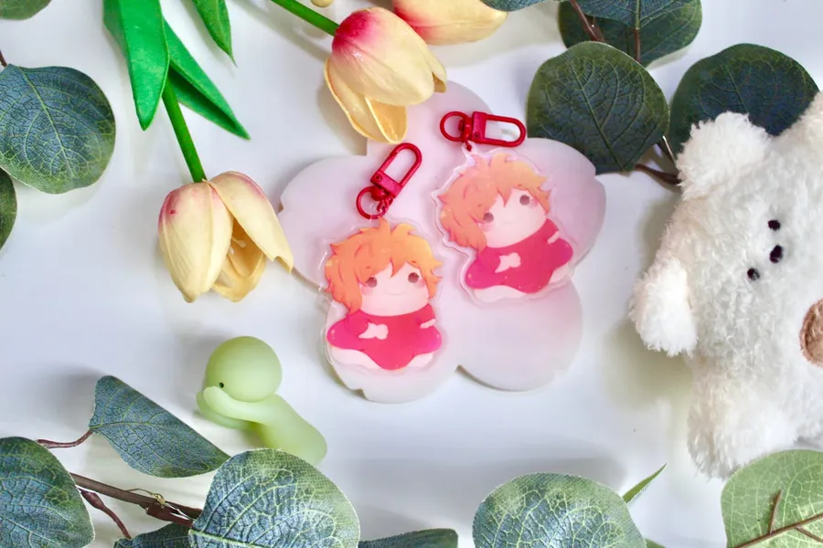 Ponyo Keychain