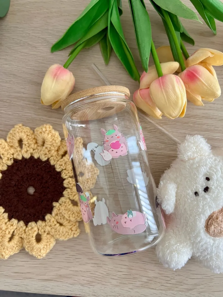 Totoro Glass Cup