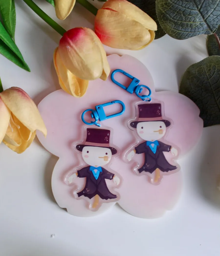 Turnip Head Keychain